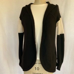 360Cashmere XS/S black/ ivory hoody